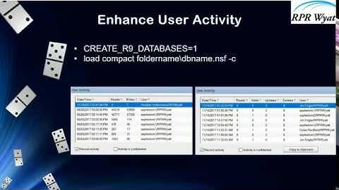 IBM Domino Security: Enhance User Activity