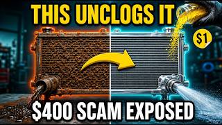 $1 Powder UNCLOGS Any Dead Radiator in 5 Minutes — AutoZone Loses $400 Every Time
