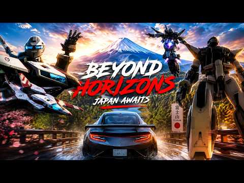 Forza Horizon 6 - Gundam Mech Race Gameplay