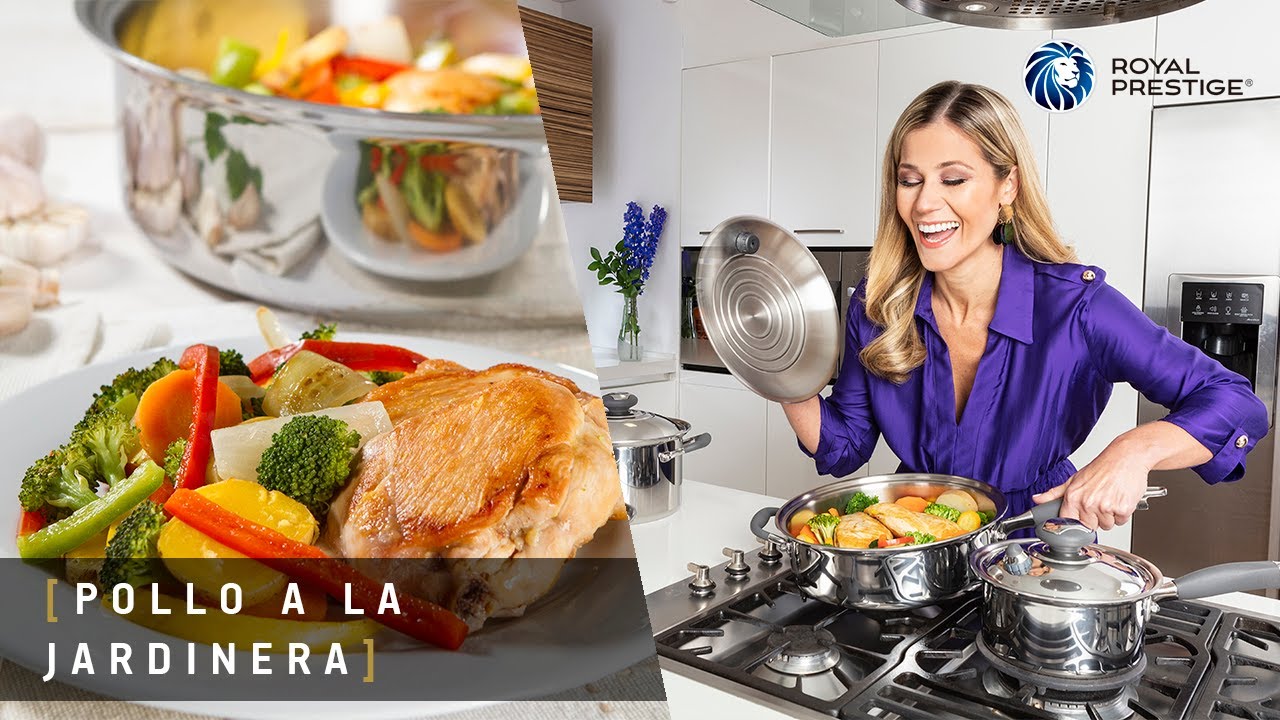 Cocina con Royal Prestige | Receta de Pollo a la jardinera - YouTube