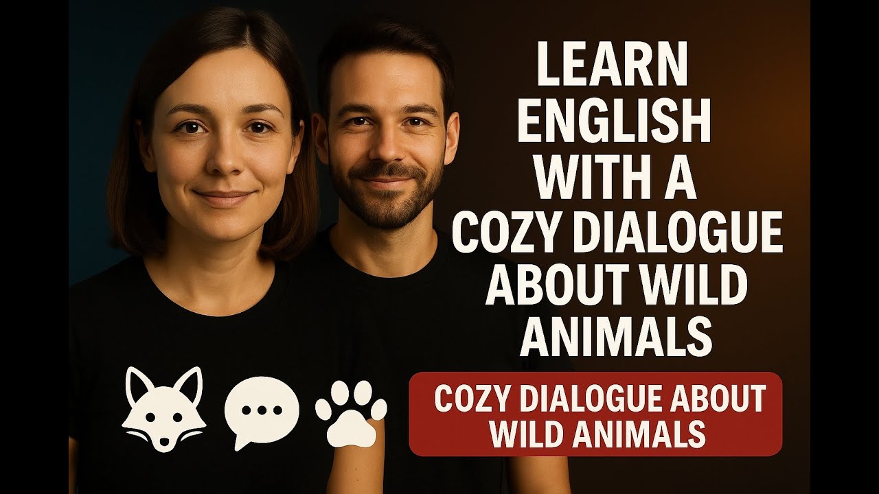 Learn English With a Cozy Dialogue About Wild Animals - YouTube