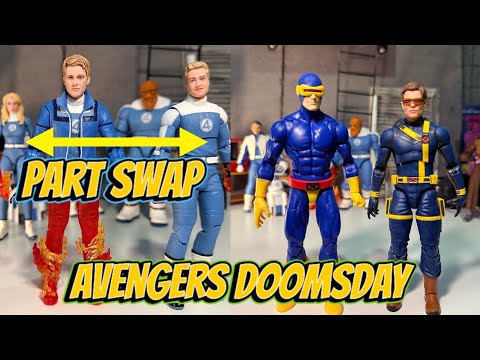 Part Swap! Fantastic Four Avengers Doomsday Marvel Legends Secret Wars