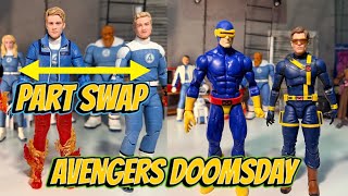 Part Swap! Fantastic Four Avengers Doomsday Marvel Legends Secret Wars