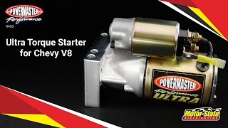Powermaster 9400 Ultra Torque Starter For Small or Big Block Chevy’s – Conquer Weak Starts