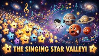 The Singing Star Valley! | #aumsum #kids #science