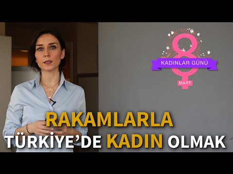 Rakamlarla Türkiye'de kadın olmak...