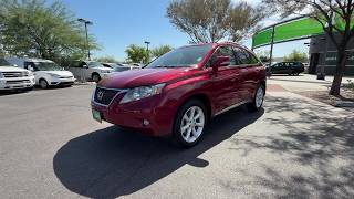 2010 Lexus RX 350 Phoenix Gilbert Mesa Chandler Peoria AZ