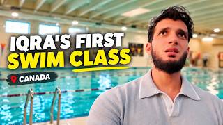 Iqra’s First Swimming Class in Canada | Parent & Baby Swim (Urdu Vlog)
