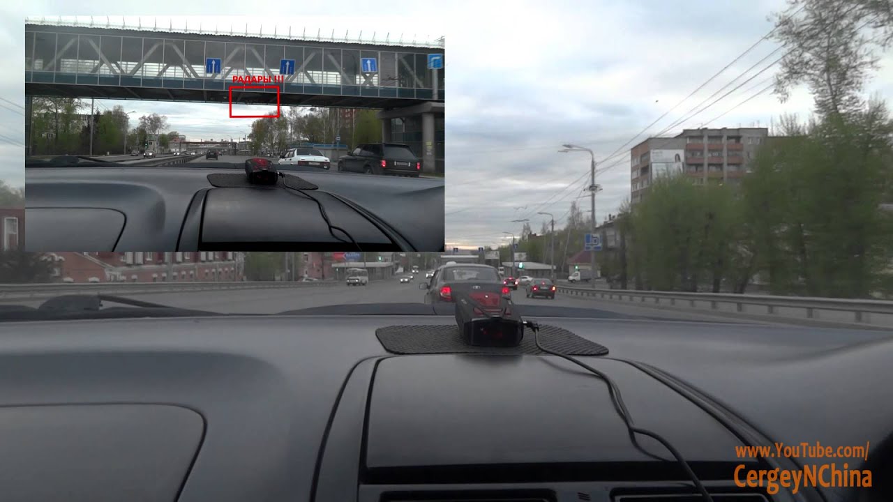 Радар детектор из Китая.