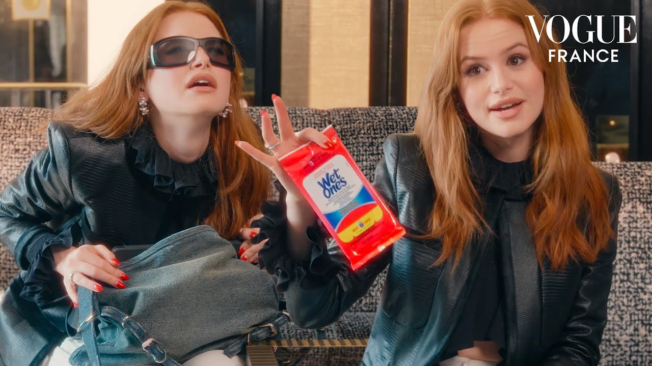 Inside Riverdale star Madelaine Petsch's bag | Vogue France - YouTube