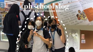 ph school vlog: tle project, after school, stressed students