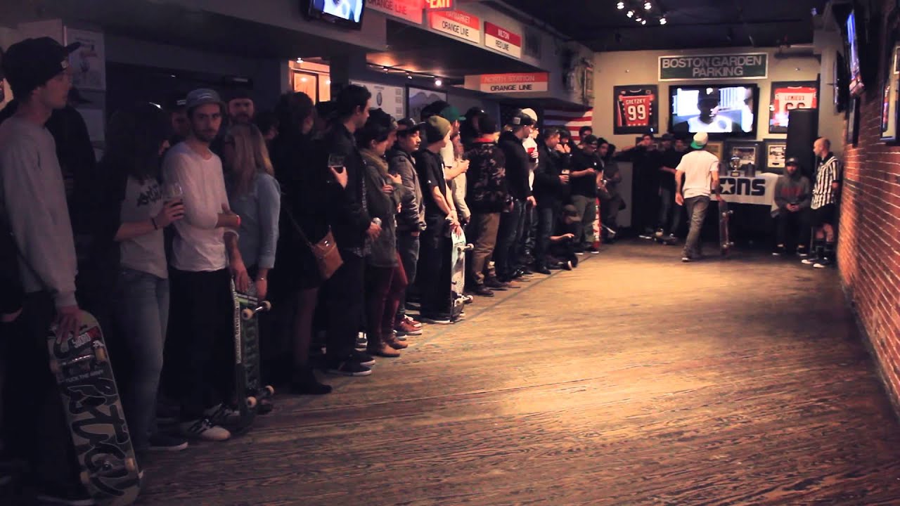 Battle at The Barrics Game of SKATE - Nate Keegan vs. Eric Dasaro