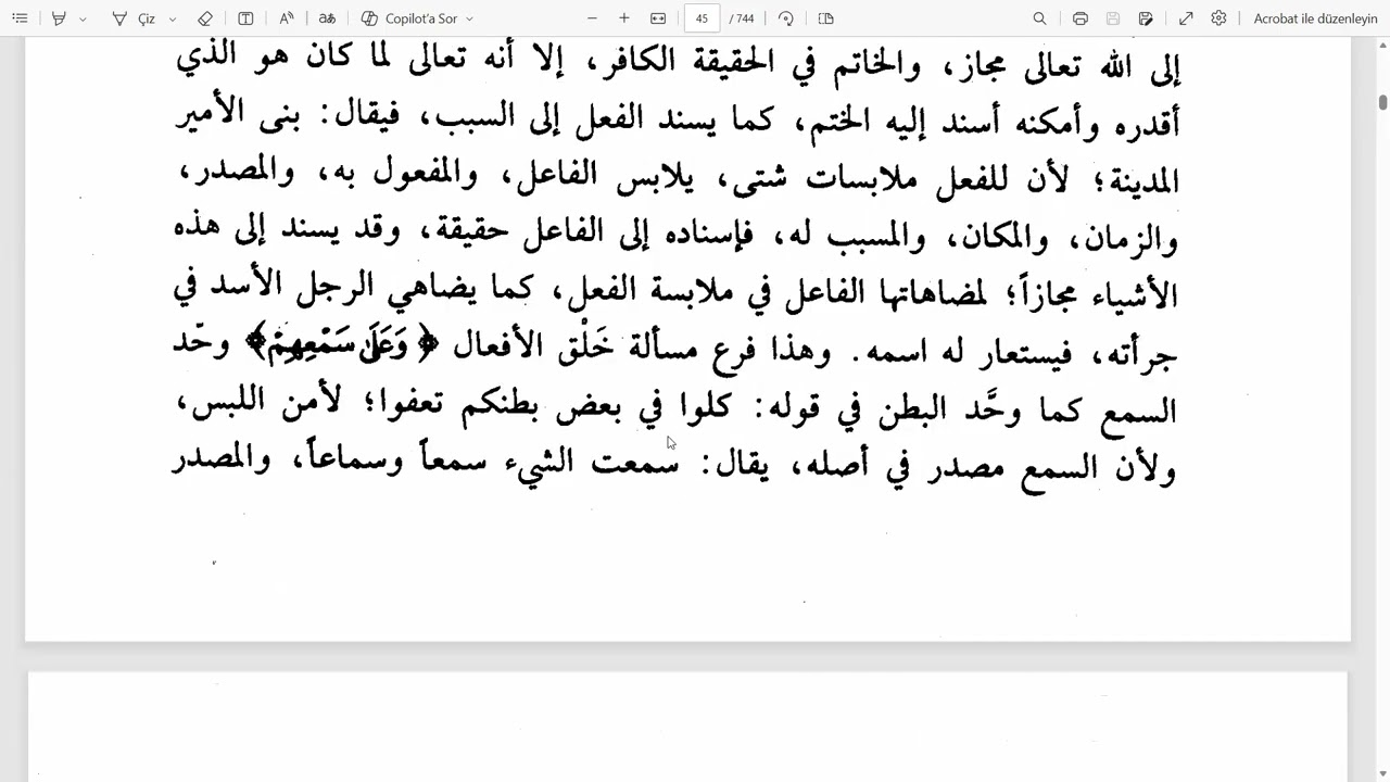 Nesefi Tefsiri (Bakara Suresi7)