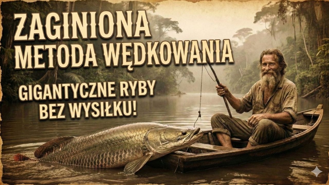 Utracona metoda wędkarska, która gwarantuje gigantyczne ryby bez wysiłku