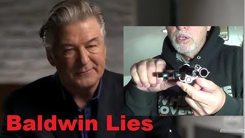 Did Alec Baldwin Lie During His Interview - Single Action Guns & Operation 101 - You Decide