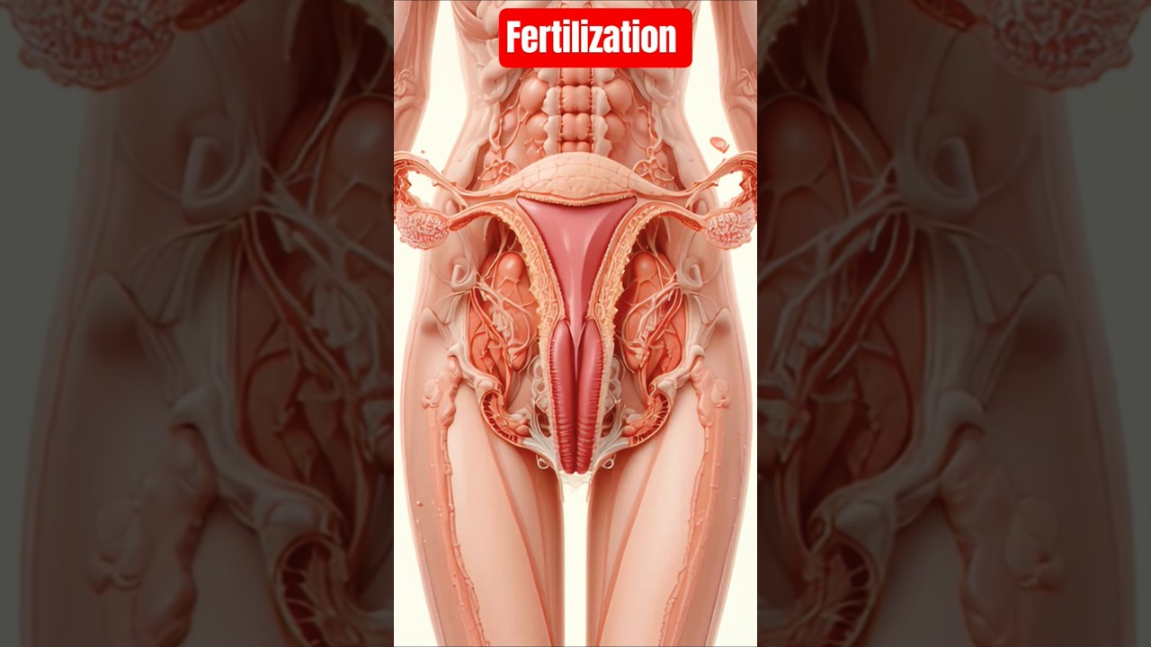 Female Reproductive System Explained | Anatomy & Functions | Educational Biology Short#science