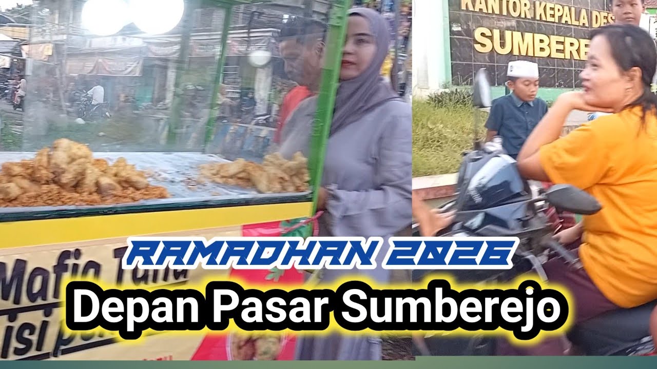 Belanja Takjil Ramadhan di depan pasar SUMBEREJO‼️RAMADHAN 2026