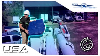 TMT — Protecting Bucket Truck Buckets (w/ ESTEX Rigid Folding Bucket Covers)