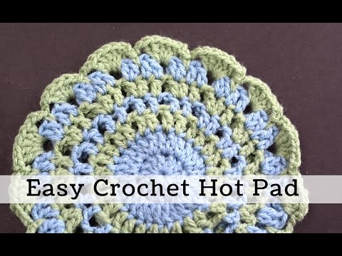 Easy Double Thick Crochet Potholder Pattern (With Printable Pattern) -  Frugal Family Home