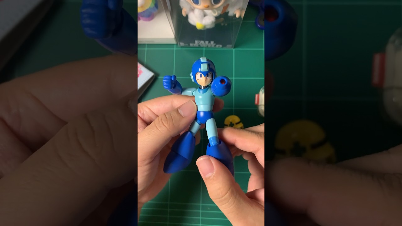 Rockman figure art 
