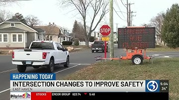 East Haven closes dangerous intersection after 112 accidents in two years