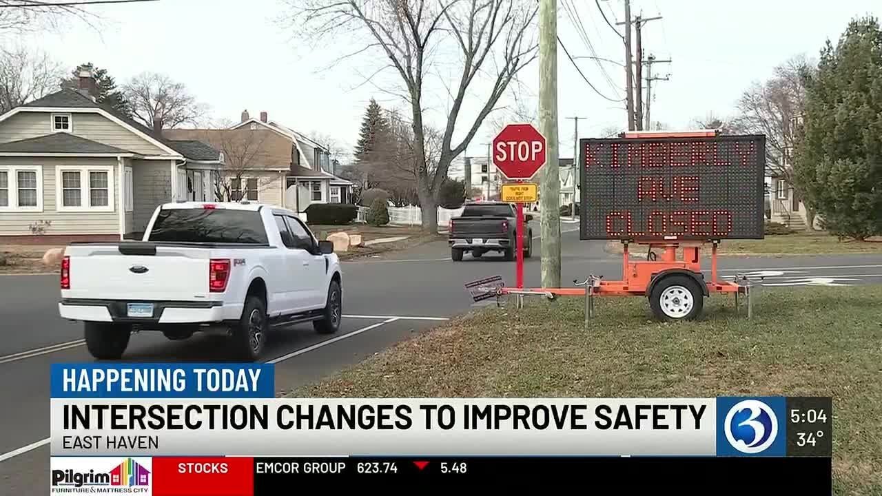 East Haven closes dangerous intersection after 112 accidents in two years