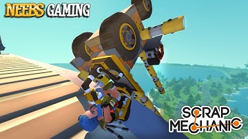 Epic Warehouse Jump - Scrap Mechanic Survival