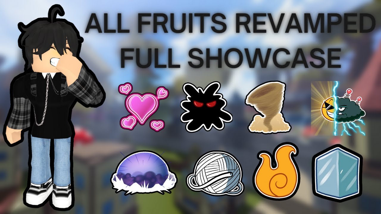 NEW REVAMPED LIGHT LIGHT FRUIT SHOWCASE - Blox Piece 