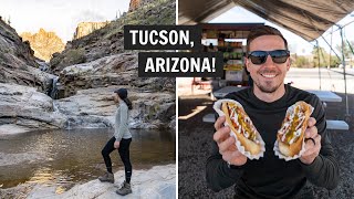 The BEST two days in Tucson, AZ (Trying Sonoran Hot Dogs, Mount Lemmon, Sabino Canyon, & MORE!)