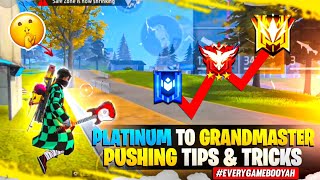 How To Push Rank In Solo Br | Platinum To Grandmaster Tips And Tricks | Easy Rank up