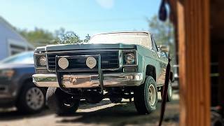 Getting My 1974 K5 Ready for Fall (And Taking the Dog for a Ride)