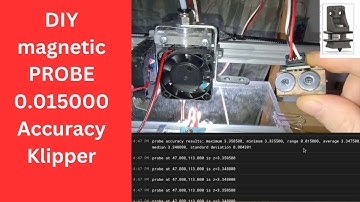 Magnetic probe and auto z offset calibration 3d printer