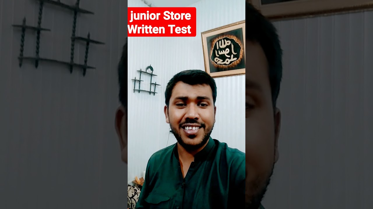 junior Store keeper written test preparation by sir Waqar Waheed | Only 1 Trick pass store  test