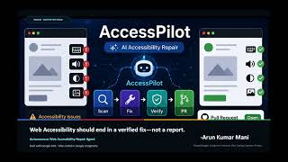 AccessPilot demo for Kaggle's AI Agents: Intensive Vibe Coding Capstone Project