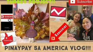 Turkey Project made of Leaves for Kindergarten|Pinaypay