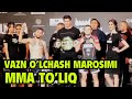 MMA TOROZI O'LCHASH MAROSIMI TOLIQ GFC 20