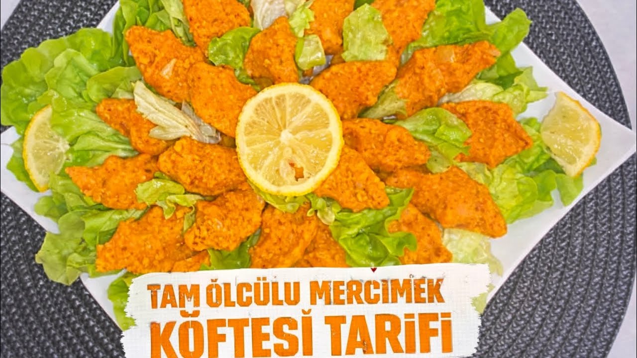 En Kolay Mercimek Köftesi Tarifi – Pratik Ve Çok Lezzetli