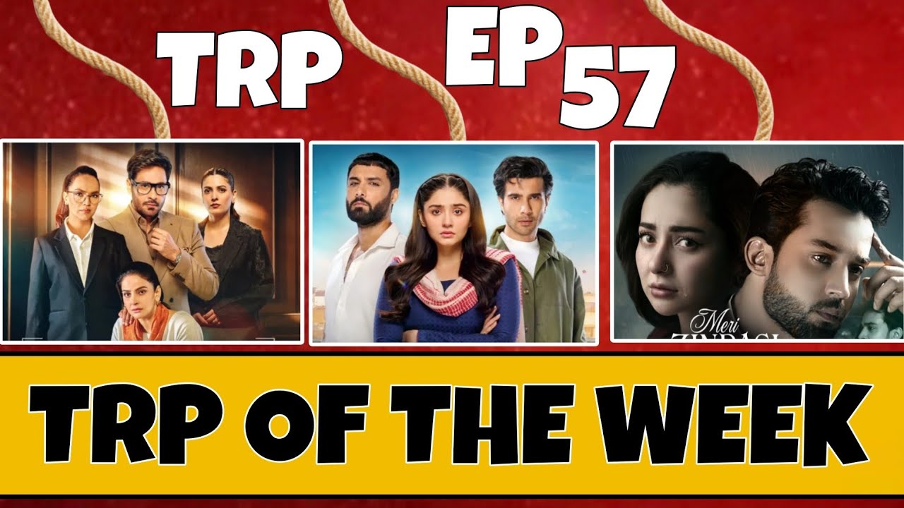 Top Weekend Dramas TRP | Slot Charter & Low | TRP OF THE WEEK EP#57 ...