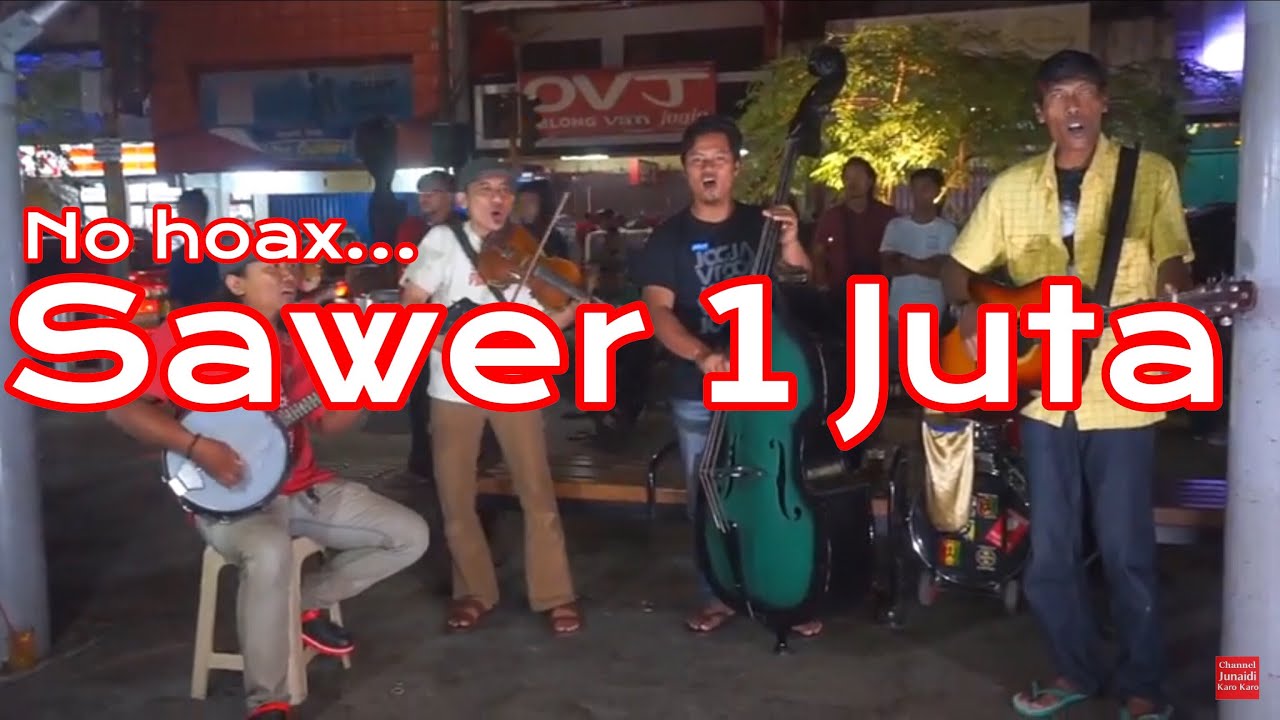 Pengamen Jogjakarta - Sawer Satu juta Untuk bawa 3 lagu Daerah - Keren Banget Mainnya