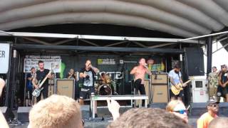 The Word Alive-Life Cycles-Live @ Warped Tour 2014