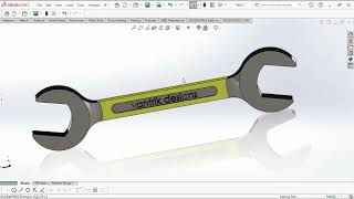 Solidworks tutorial | Double Ended Spanner #yantrikdesigns