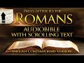 Audio de la sainte bible romains  chapitres 1  16 anglais contemporain avec texte