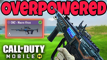 *New* EM2 MICRO VIRUS Overpowered 🤯🔥 in cod mobile season 1 | best em2 Loadout 😍