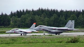 F-15 Eagle Chitose Airbase Takeoff 204SQ RTB Naha Airbase 航空自衛隊千歳基地