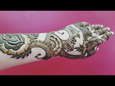 Dubai henna design #20 | heena vahid. - YouTube