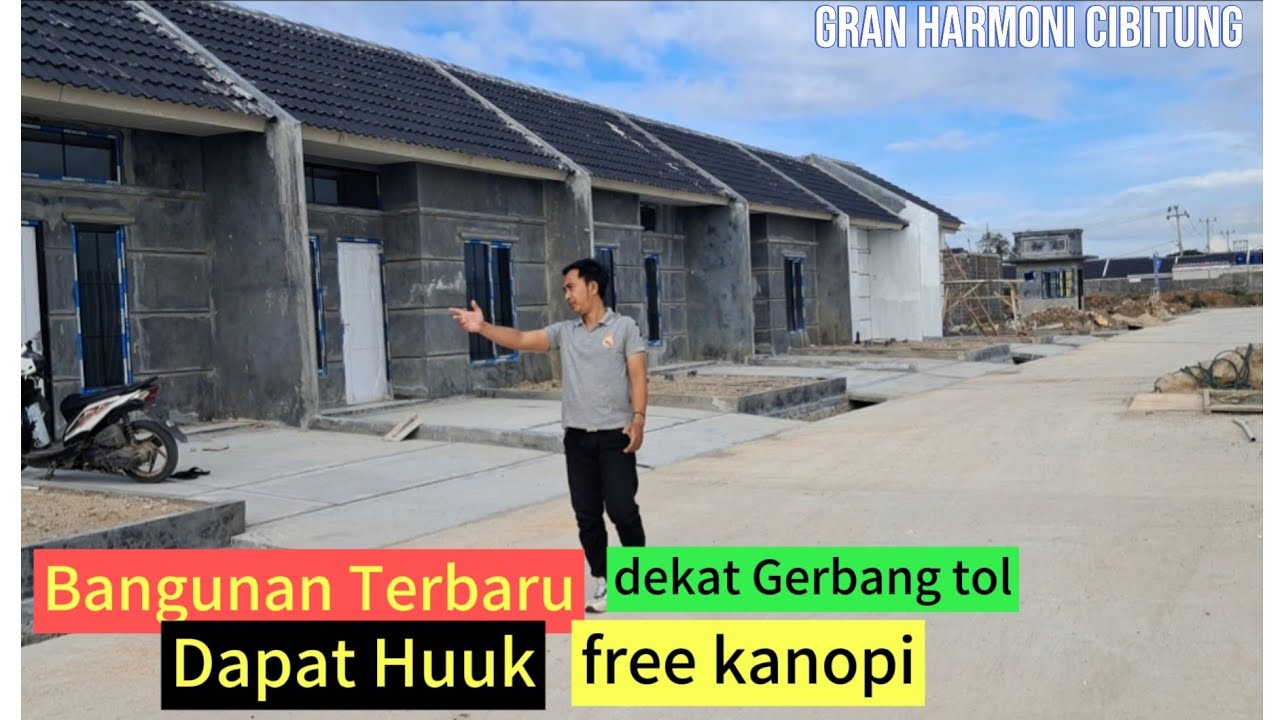 Rumah Clustur Tapi subsidi Dekat Gerbang Tol Gabus  Emang ada.!!! GRAN HARMONI CIBITUNG