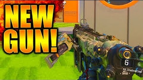 NX SHADOWCLAW GAMEPLAY: New Call Of Duty Black Ops 3 WEAPON!!!