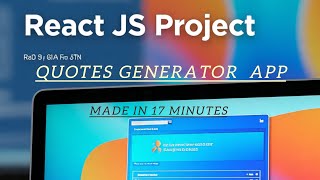 React Quotes Generator App Project