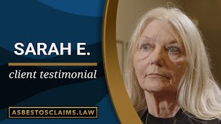 Sarah's Candid Story of Asbestos Exposure at Olin Corporation | My Client's Testimonial