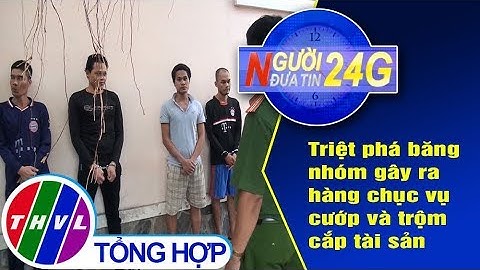 THVL | Triệt phá băng nhóm gây ra hàng chục vụ cướp và trộm cắp tài sản